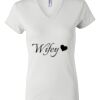 Women's Short Sleeve V-Neck T-Shirt Thumbnail