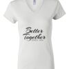 Women's Short Sleeve V-Neck T-Shirt Thumbnail