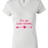 Women's Short Sleeve V-Neck T-Shirt Thumbnail