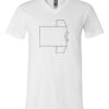 Men's Short Sleeve V-Neck T-Shirt Thumbnail