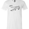 Men's Short Sleeve V-Neck T-Shirt Thumbnail