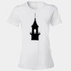 Women's Lightweight Ringspun T-Shirt Thumbnail