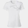 Women's Lightweight Ringspun T-Shirt Thumbnail