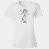 Women's Lightweight Ringspun T-Shirt Thumbnail