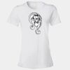 Women's Lightweight Ringspun T-Shirt Thumbnail