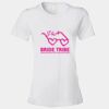 Women's Lightweight Ringspun T-Shirt Thumbnail