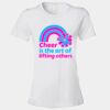 Women's Lightweight Ringspun T-Shirt Thumbnail