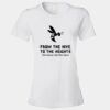 Women's Lightweight Ringspun T-Shirt Thumbnail