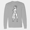 Heavy Cotton Long Sleeve T-Shirt Thumbnail